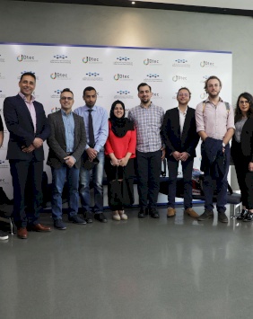 Palestinian startups Pitching at Dtec